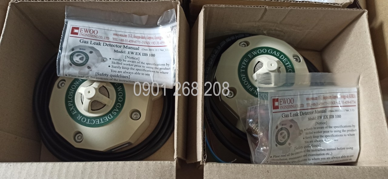 đầu dò gas chống nổ EWOO EW EXIIB 100